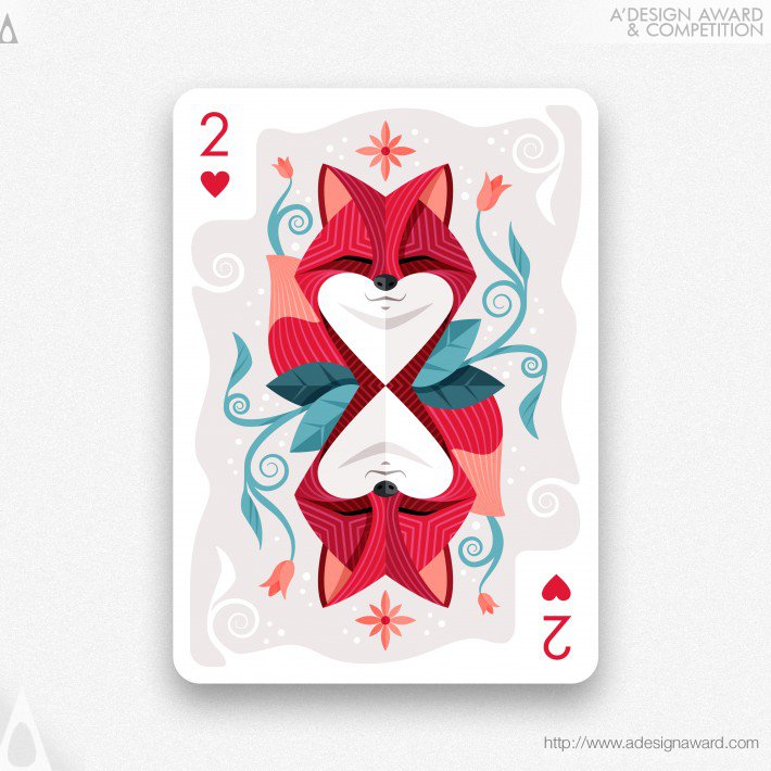 Two of Hearts Illustration by Stefano Rosselli