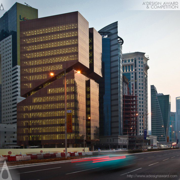 Golden West Bay Office Tower by Marwan Zgheib