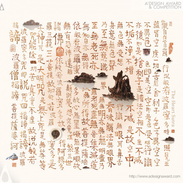 The Heart Sutra Poster by Xu Wei Zhang