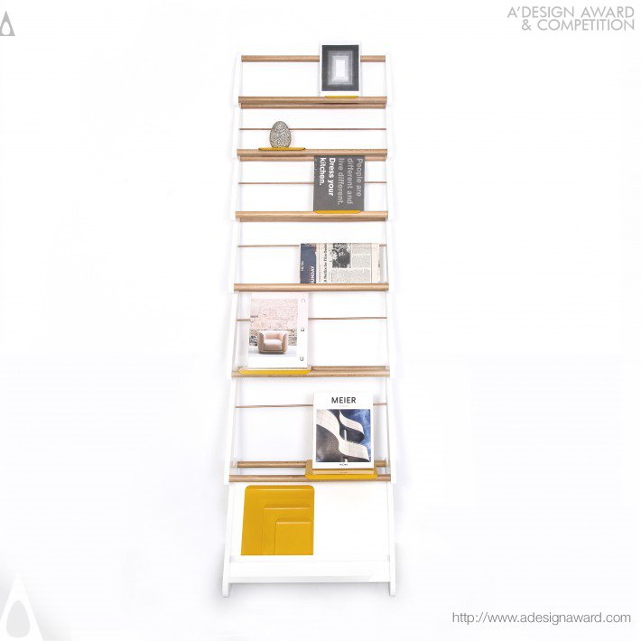 Lift Portable and Adaptable Shelf by Shiva Pouryousef Khameneh