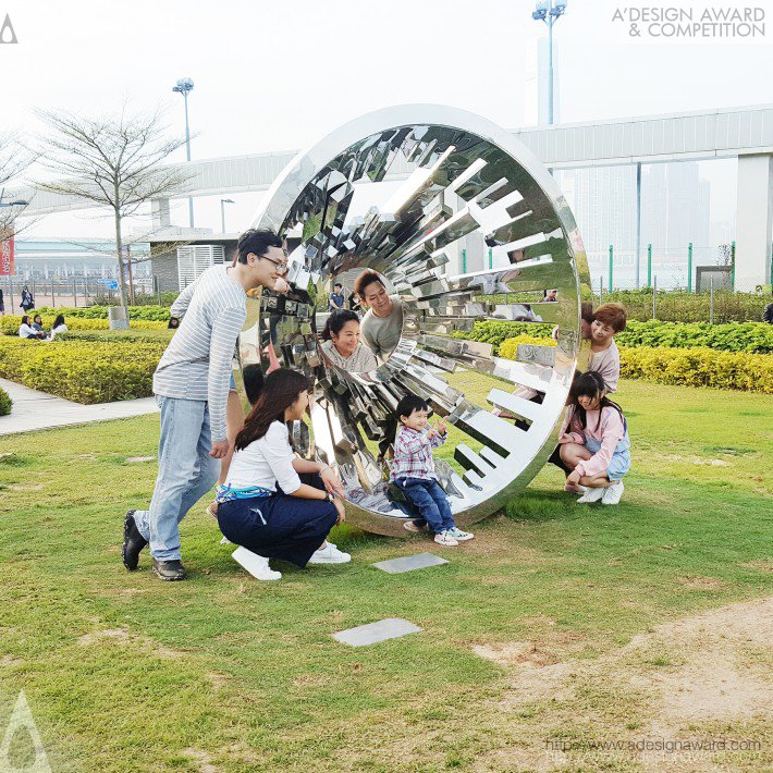 Public Art Sculpture by Kirin Leung