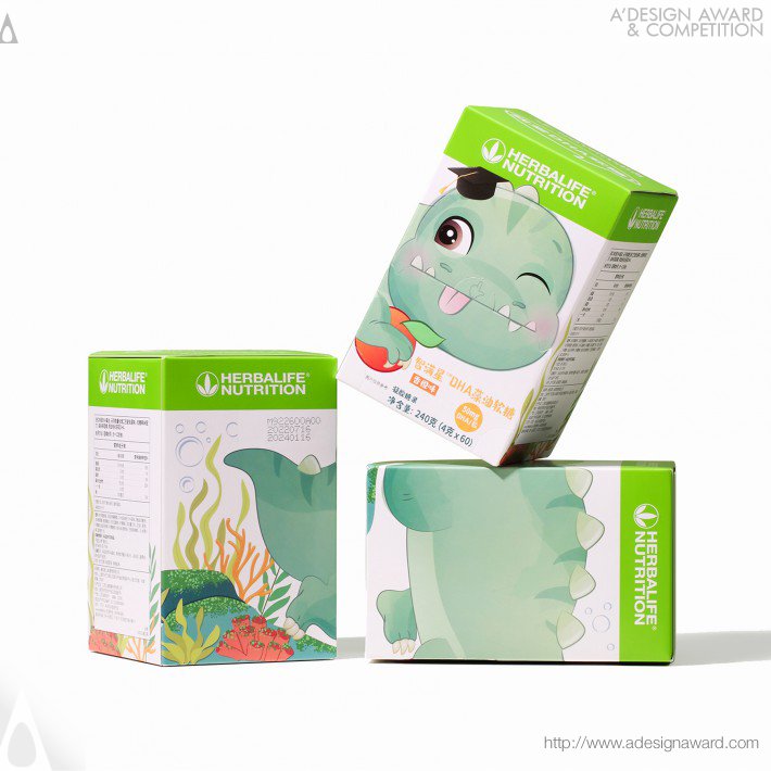 Herbalife - D H a Gummy Packaging