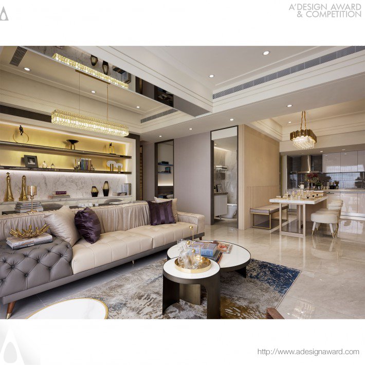 Golden Spikes by Loe Interior Design