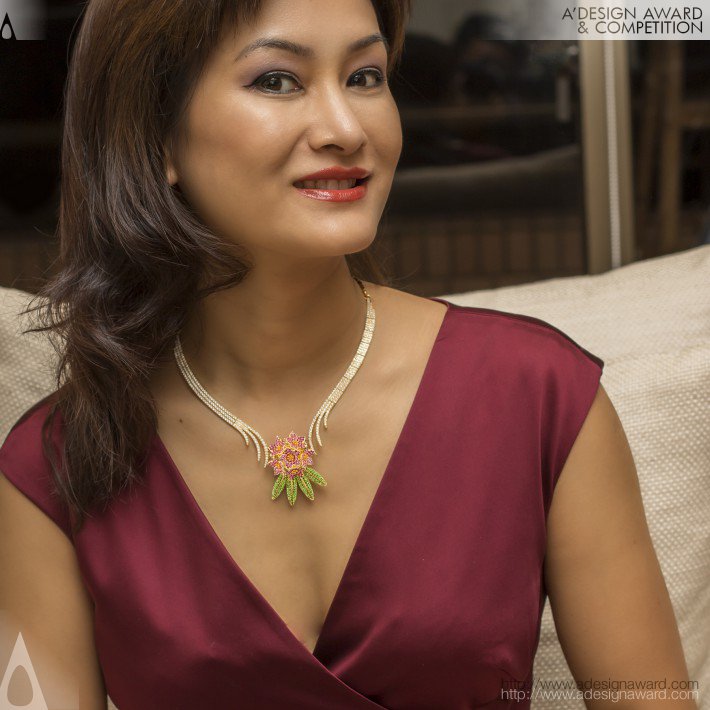 Kajal Naina Sherchan Rai Necklace