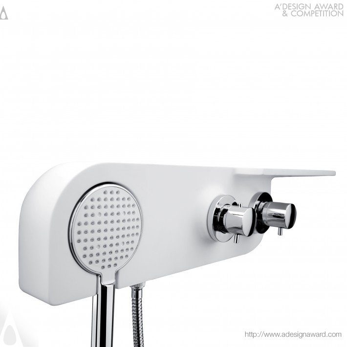 Kallisto by Sanicro Taps Group and Shower Head by gianpietro tonetti