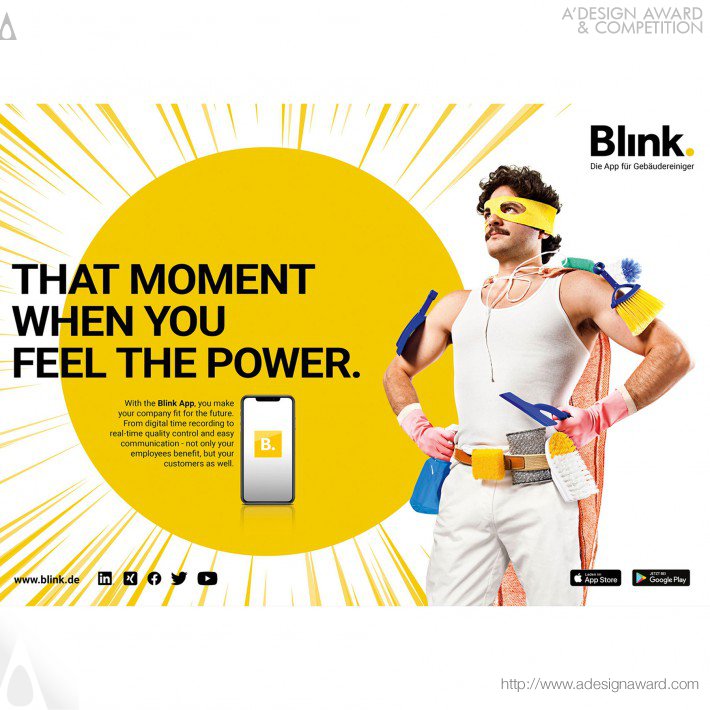 Bloom advertising agency - Blink App Image Campaign