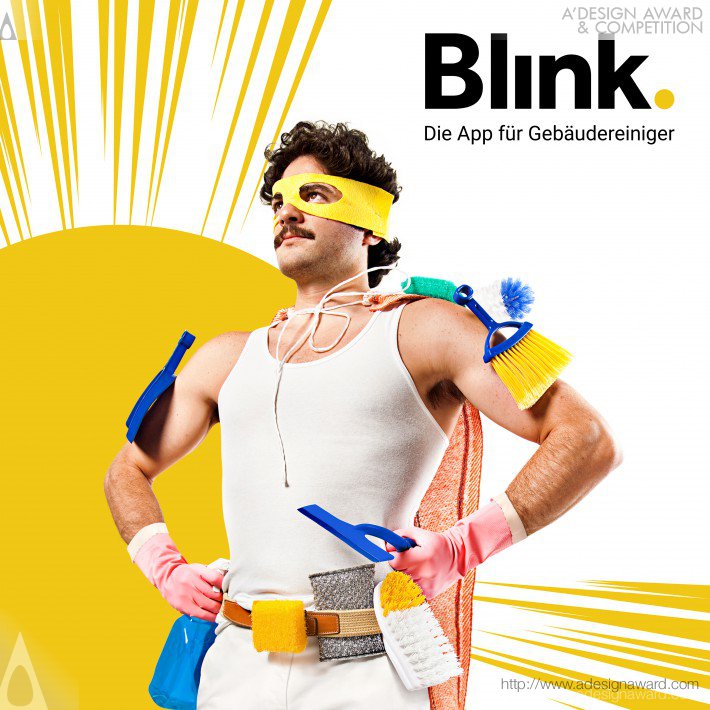 Blink App Image Campaign by Bloom advertising agency