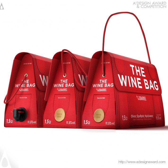 Antonia Skaraki - The Wine Bag Packaging