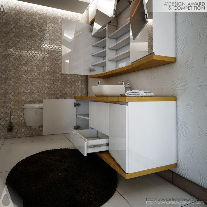 Bathroom Cabinet by Kemal Yıldırım