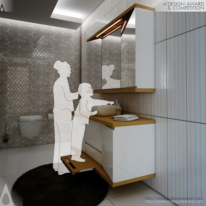Mybath Bathroom Cabinet by Kemal Yıldırım