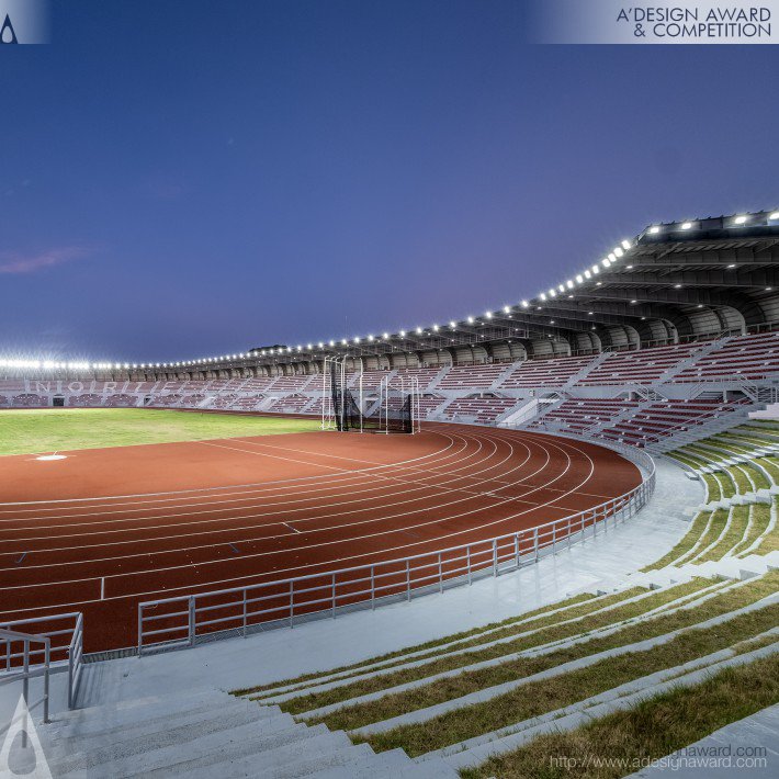 Ferdinand E Marcos Stadium by William Jr Ti