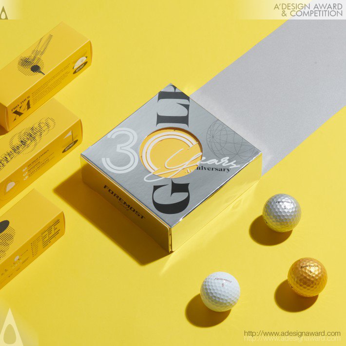 Foremost Legacy Multifunctional Golf Ball Packaging by peichi chuang