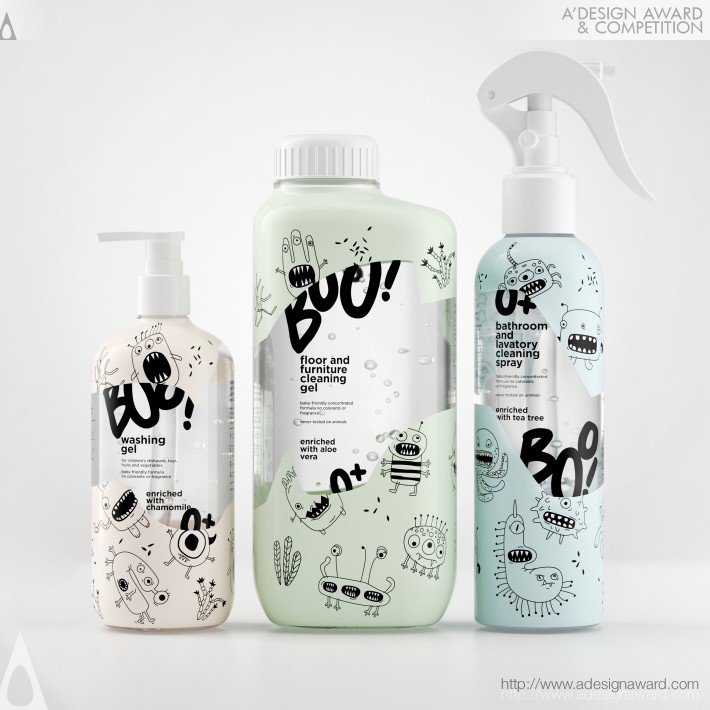 Boo Baby Friendly Cleaning Product by Evgeniya Abramova