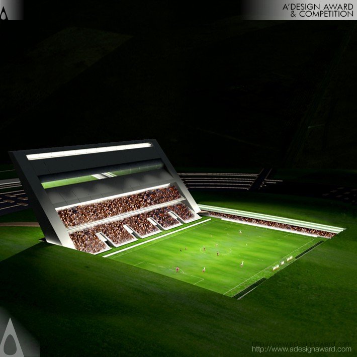 Football Stadium by Marwan Zgheib