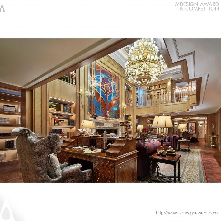 Runze Palace B02 Show Villa by David Chang Design Associates Intl