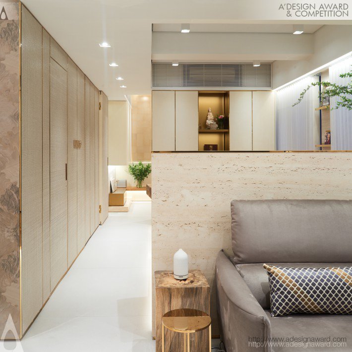 Zen Living Residential Apartment by CHEANG Hoi Fung