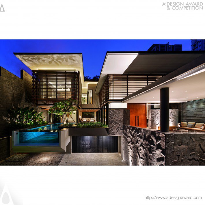 Dharmawangsa Residence Residential Villa by Genius Loci Pte Ltd