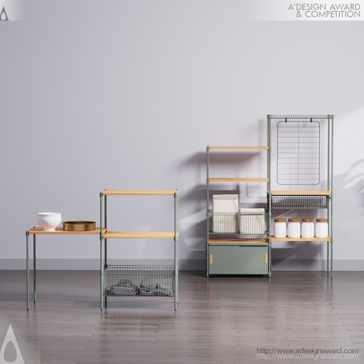 4 in 1 System Storage Unit by ZIEL HOME FURNISHING TECHNOLOGY CO.,LTD