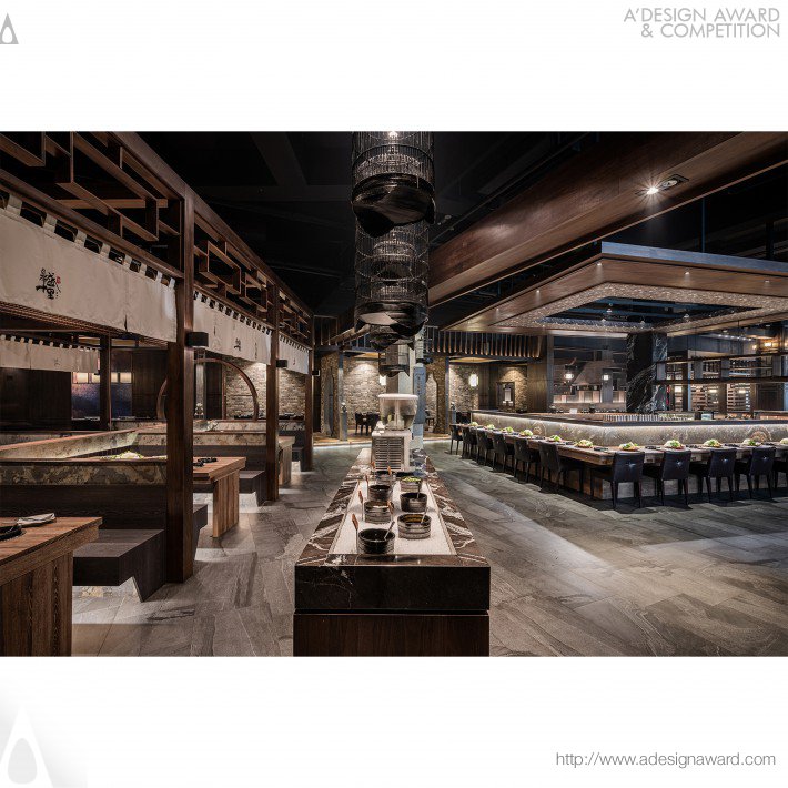 The Magnificent Ten Miles Restaurant Interior Design by Yung-Jen Chen