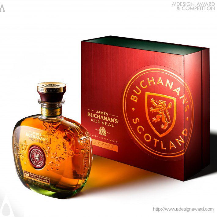 Buchanan&#039;s Red Seal Branding and Redesign by Laurent Hainaut