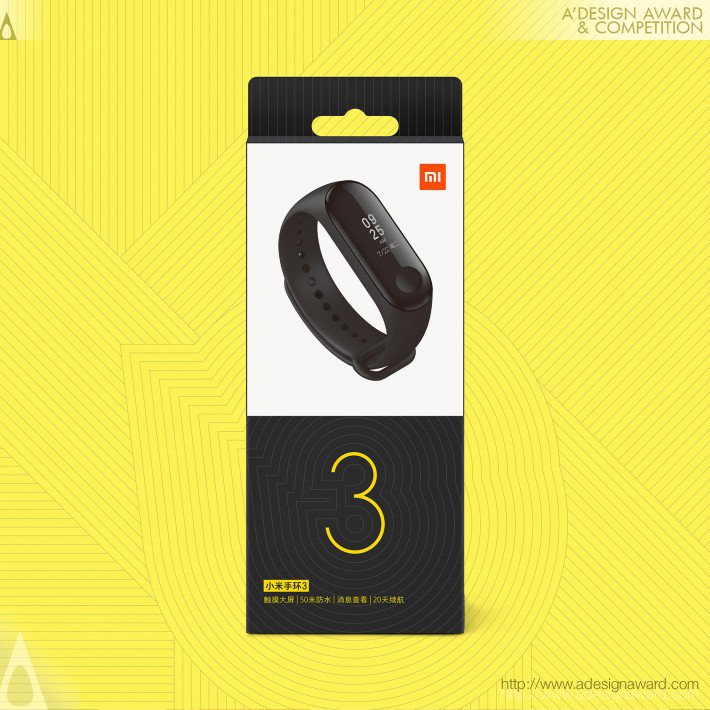 Sport Band Packaging by Xiaomi