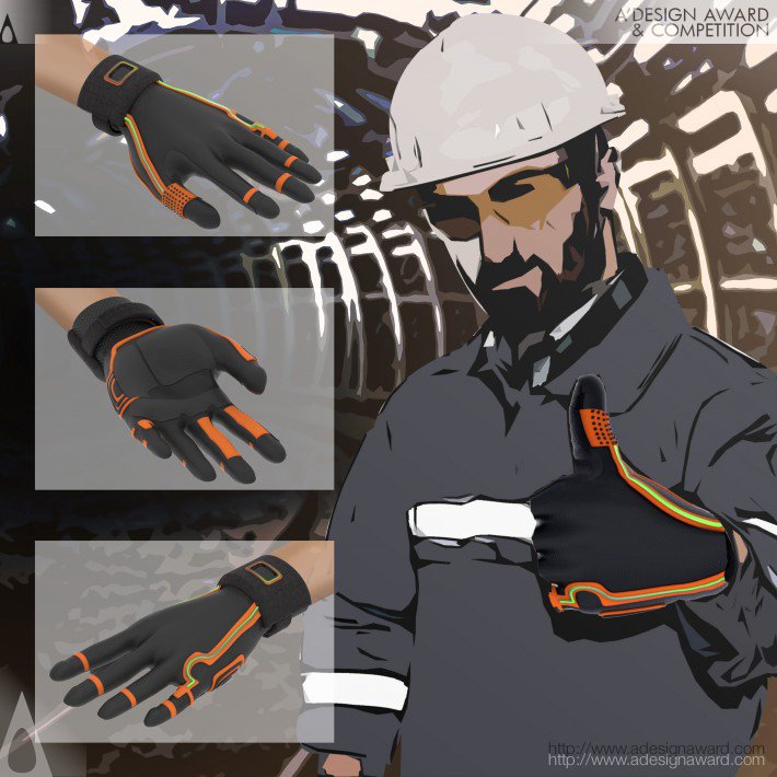 Vitalink Smart Glove by Gizem Oncu