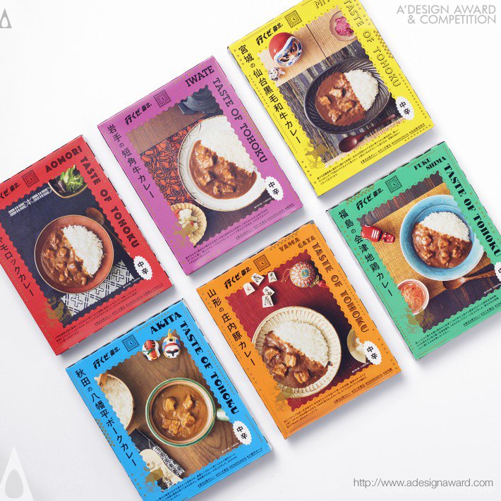 Dodo Design Co., Ltd. - Taste of Tohoku Packaging