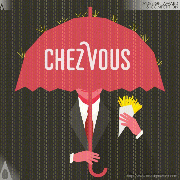 Chez Vous Branding by Ruis Vargas