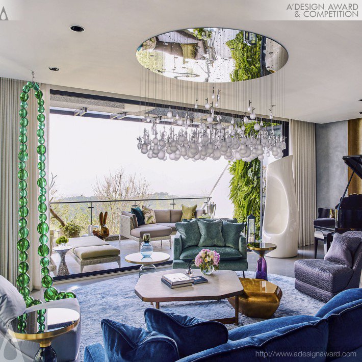 Idan Chiang of L&#039;atelier Fantasia - Family With a Pearl Necklace Luxury Residential