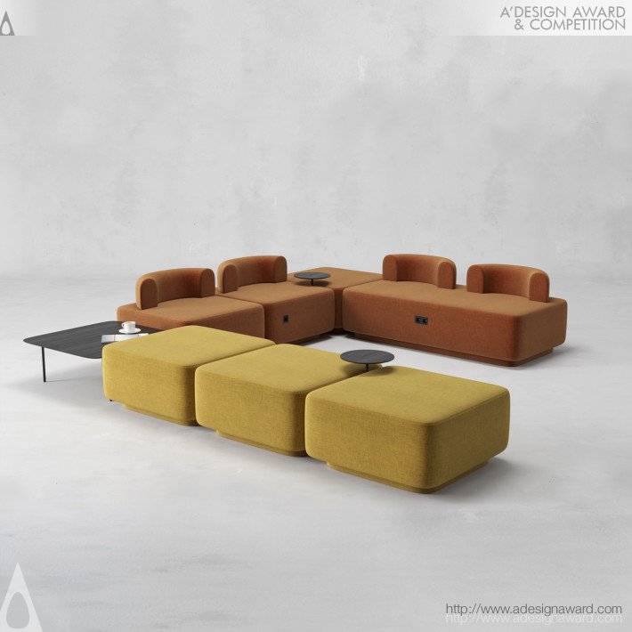 Elena Prokhorova Modular Seating