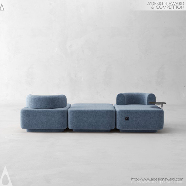 Plump Modular Seating by Elena Prokhorova