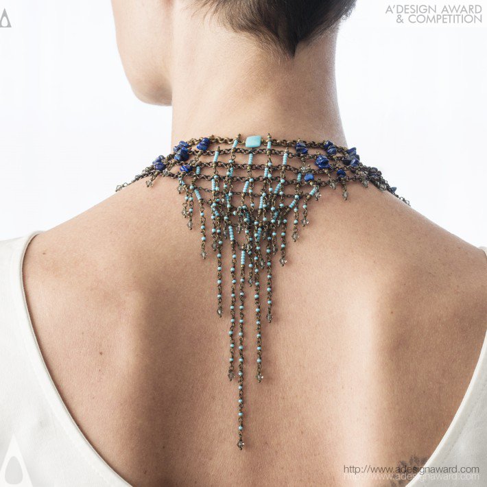 Theodora Multifunctional Necklace by Frida Hultén