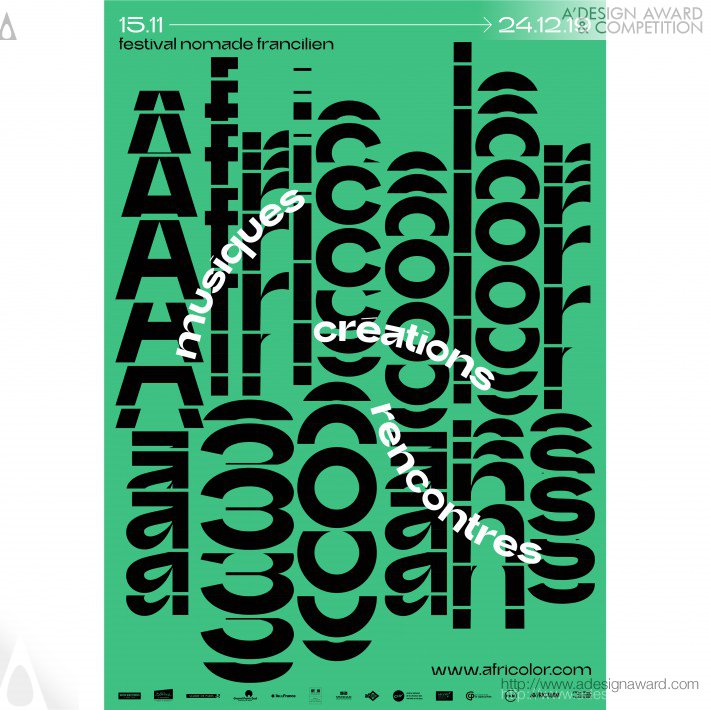 Africolor Festival Global Identity by manuela bonnet