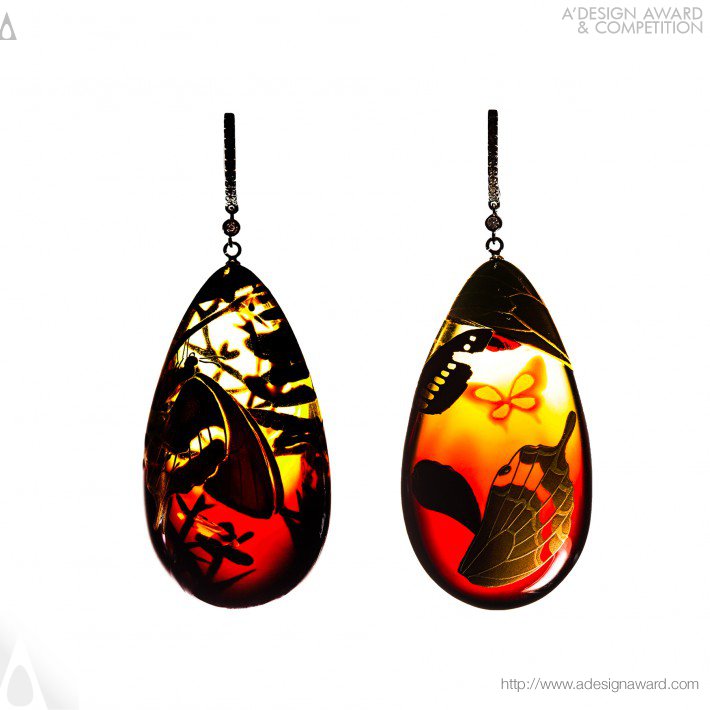 Chiaki Miyauchi - Kairos Time Earrings