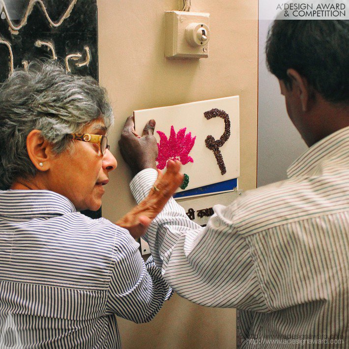 Neeta Verma Signage For Visually Impaired Girls