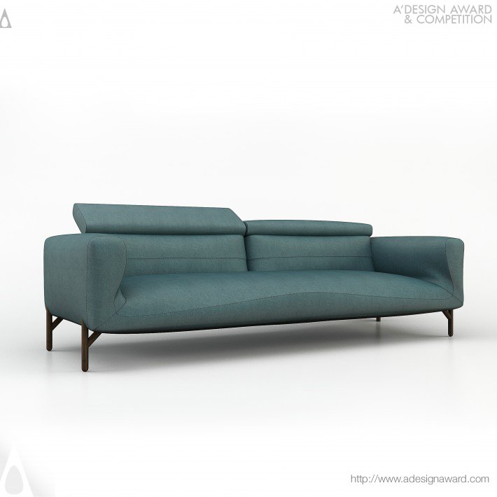 Massive Sofa Soft Seating by Yusufhan DOĞAN