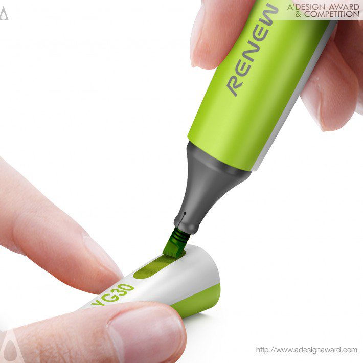 Replaceable Refill Marker by Yunsong Liu