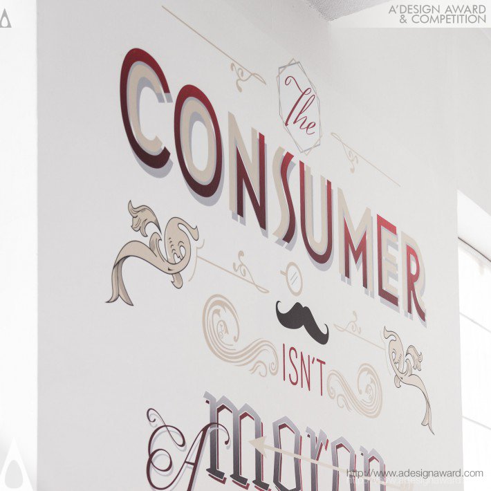 Davide Mancini Typography Wall Decoration