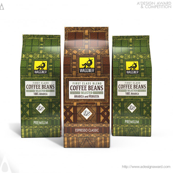 Wallrus Design Studio - Waggner Coffee Packaging