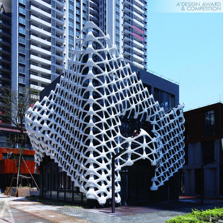 Lei Yu - Arachne-a 3d Printed Building Facade Building Facade