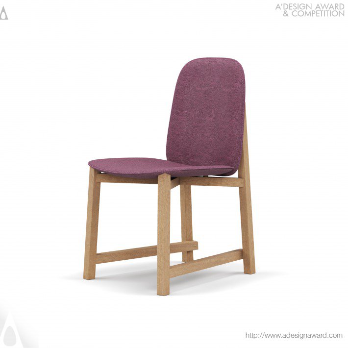 Mudita B Dining Chair by Lodovico Bernardi