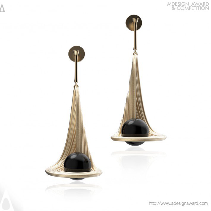 Jiancheng Tian - Gargantua Earrings