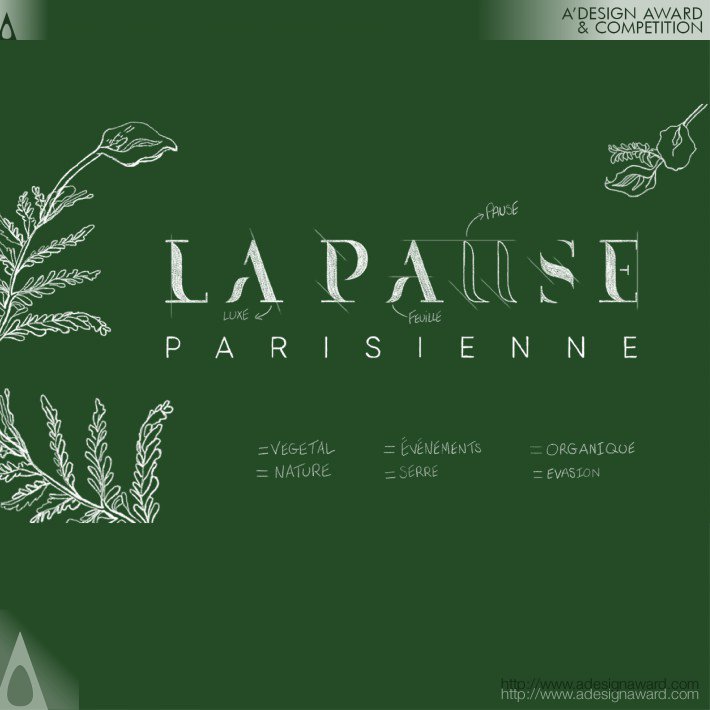 La Pause Parisienne Visual Identity by Fanny De Bray