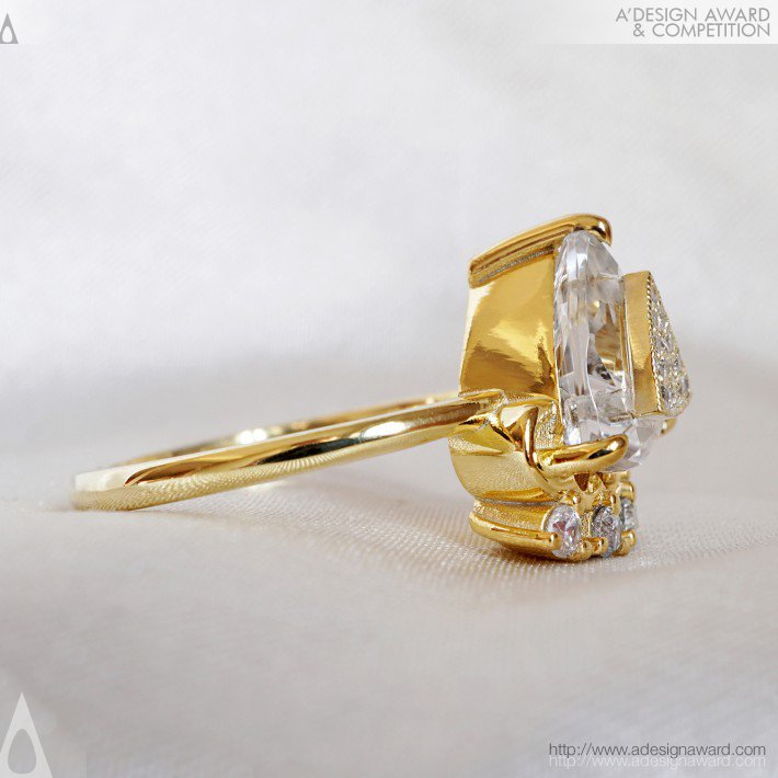 Rockefeller Rock Crystal Diamond by Tippy Hung