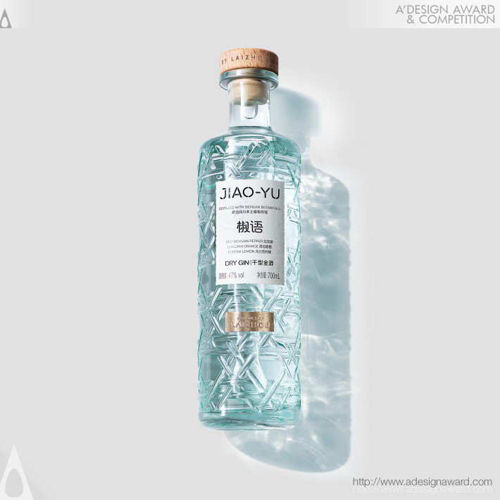 Jiao Yu Gin Packaging by Laizhou Distillery