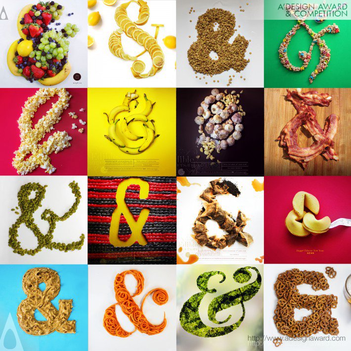 Edible Ampersand Personal Project by Ashley Anastasia Howell