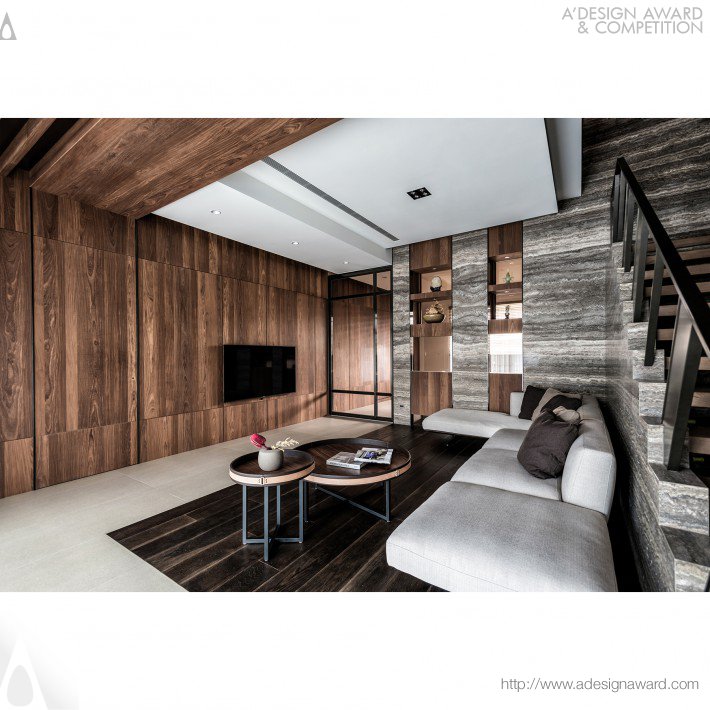 Chun Hsiang Yang - Wood Stone Serenity Residential Interior Design