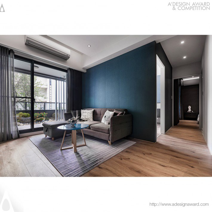 Hsin-Yuan Lee - Blue Tone Residential Apartment