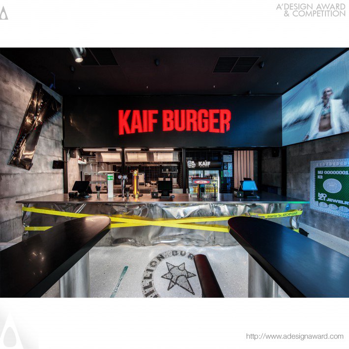 Kaif Burger Restaurant by Valery Lizunov