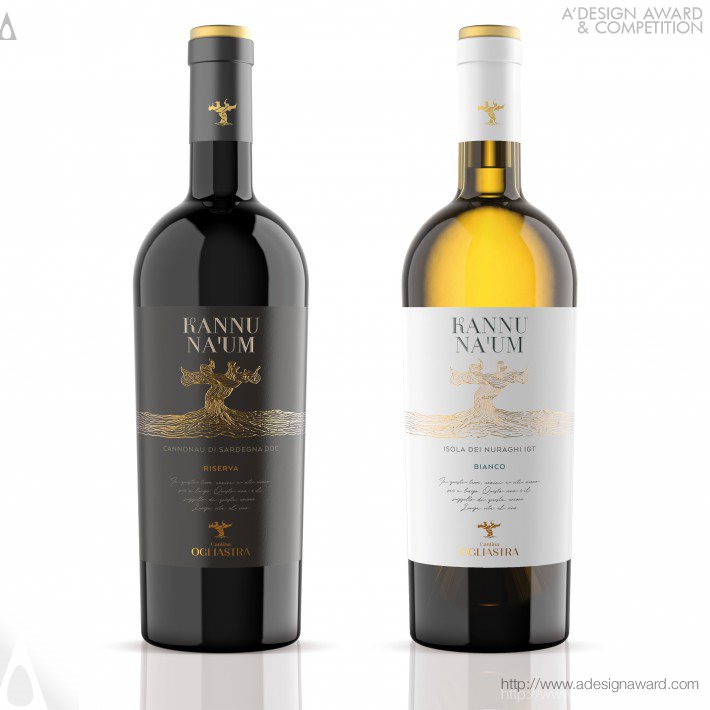 Kannunaum Wine Labels by Giovanni Murgia